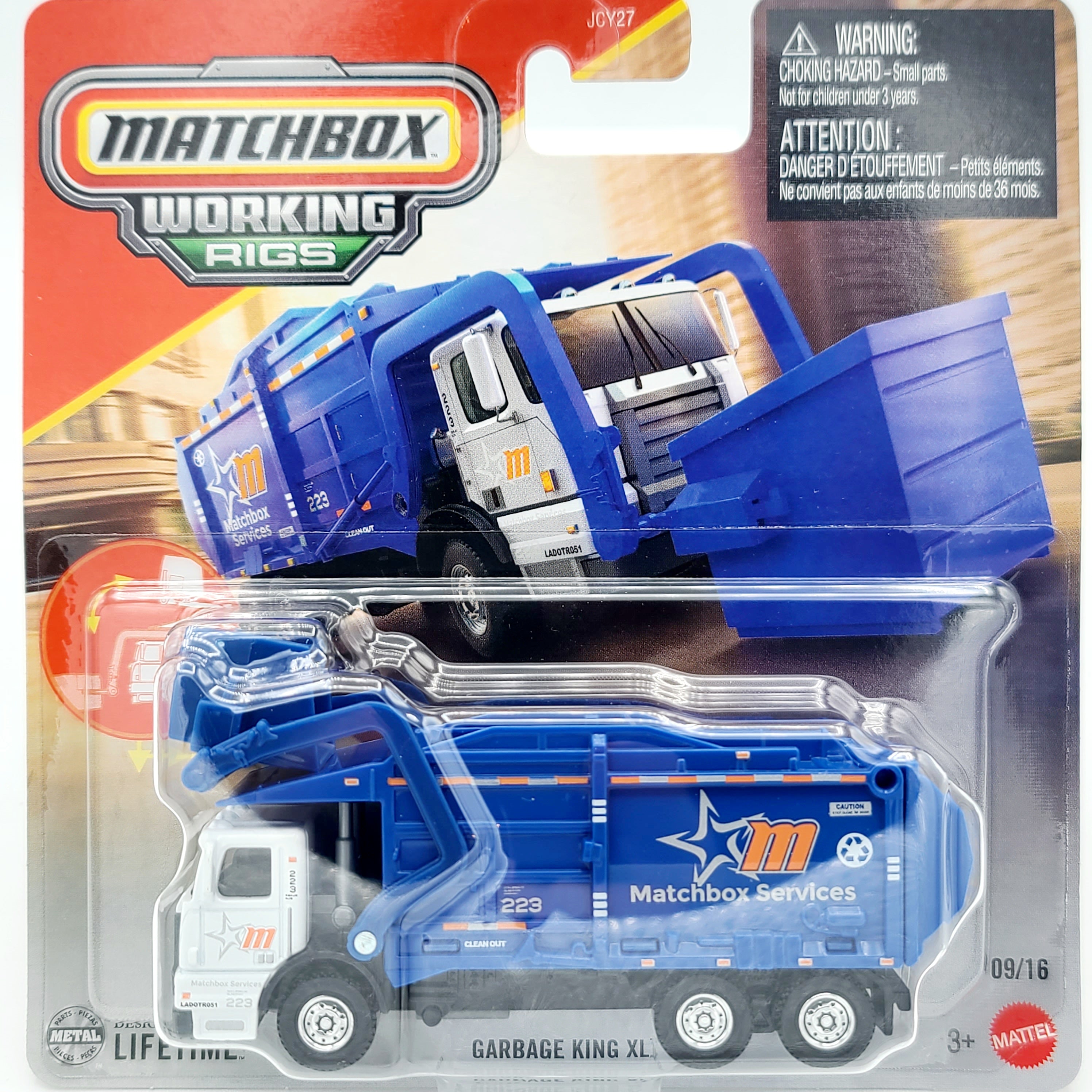 Matchbox - Working Rigs 2025 Mix 4 (Set of 4 Vehicles)